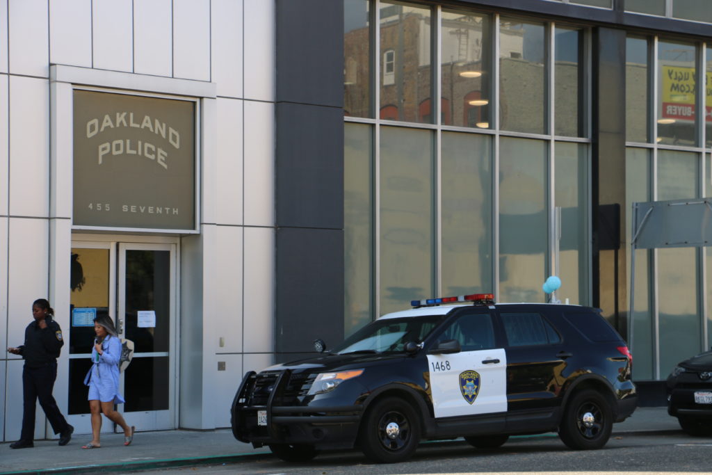 The Oakland Police Department. Photo by Amalya Dubrovsky.