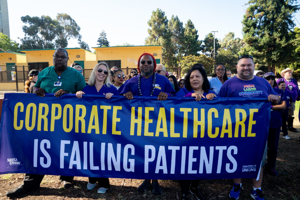Kaiser employees in Oakland prepare to strike Oakland North
