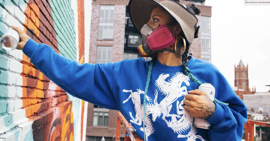 Mural artist