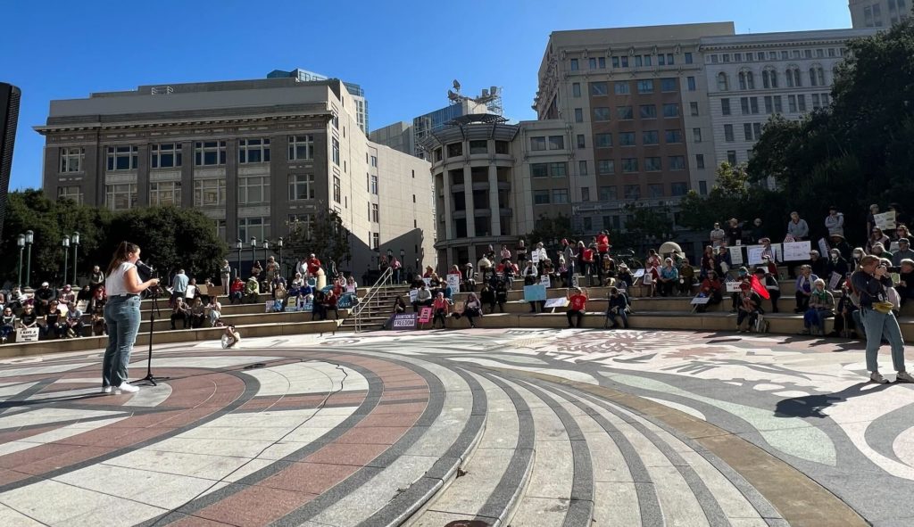 Pro choice rally