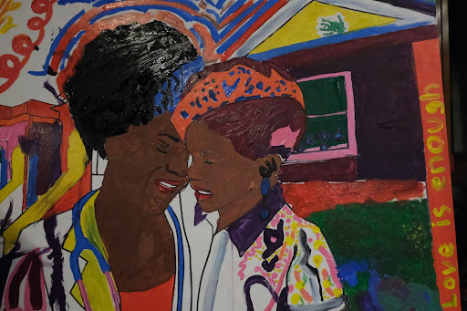 Oakland museum mural