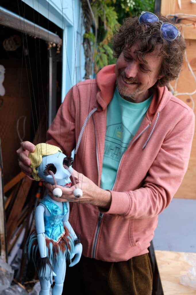 Driveway Follies marionette show is a Halloween tradition